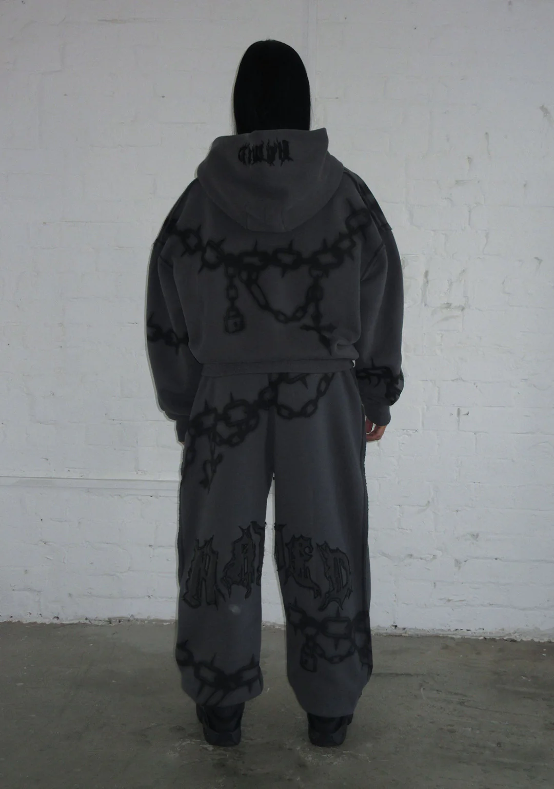 CHAINS SWEATPANTS CAST IRON - Image 3
