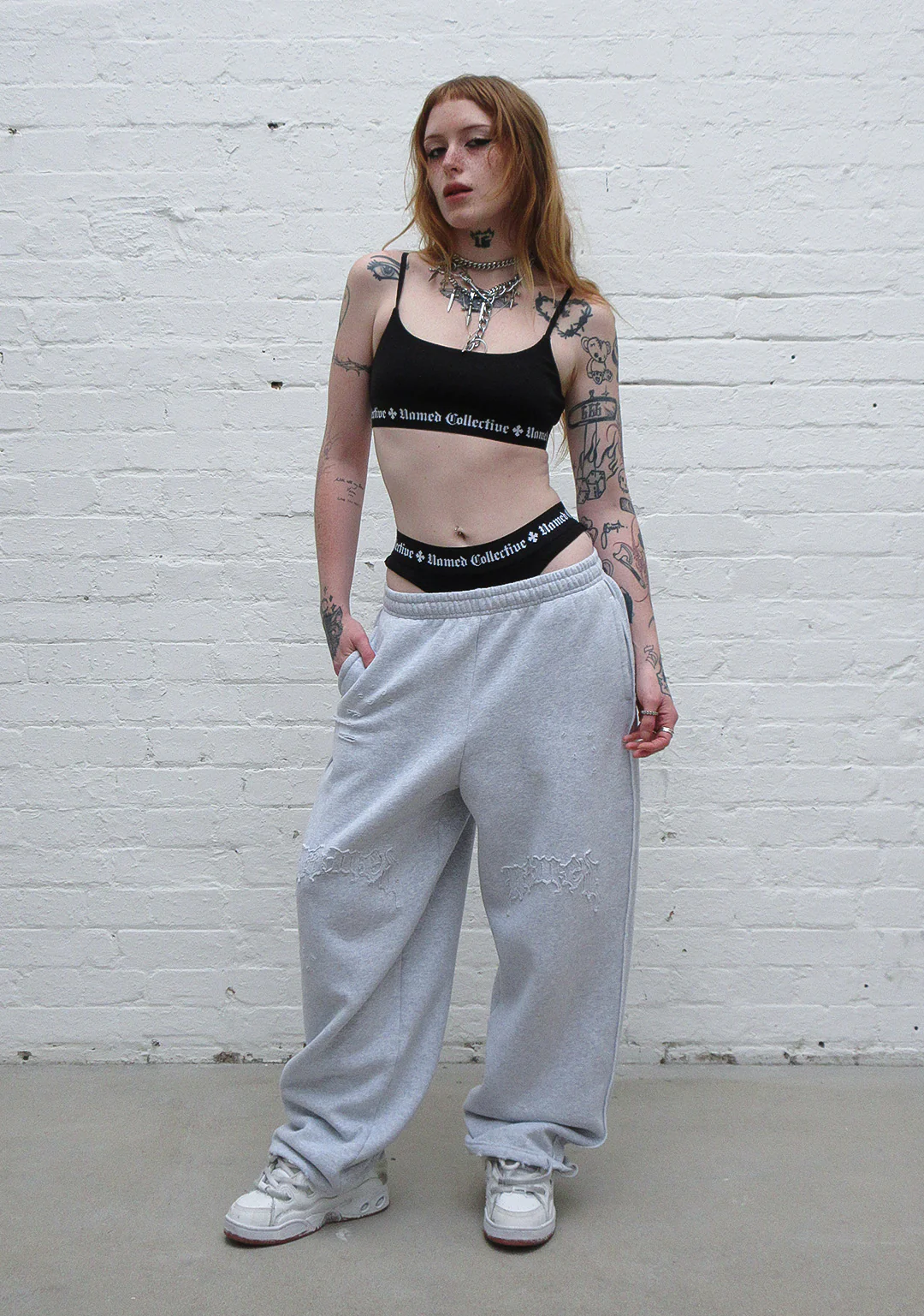 NAMED CLASSICS LOGO BRALETTE BLACK - Image 5